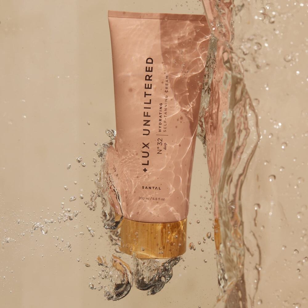 Lux Unfiltered Summer Skin Self-Tanning Body Cream Santal Deep 6.8 oz Sealed